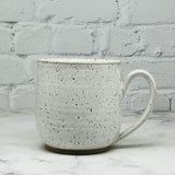 Speckled White Jack-o-Lantern Mug 2