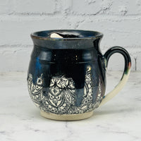 Celestial Black Mandala Mug 1