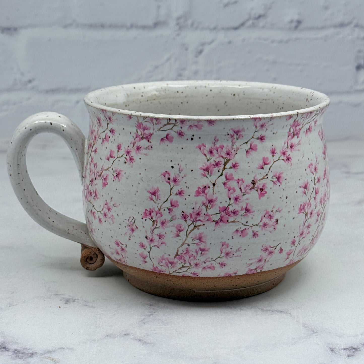 Cherry Blossoms Cafe Mug