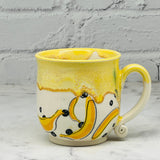 Yellow with Bananas Teacup 1