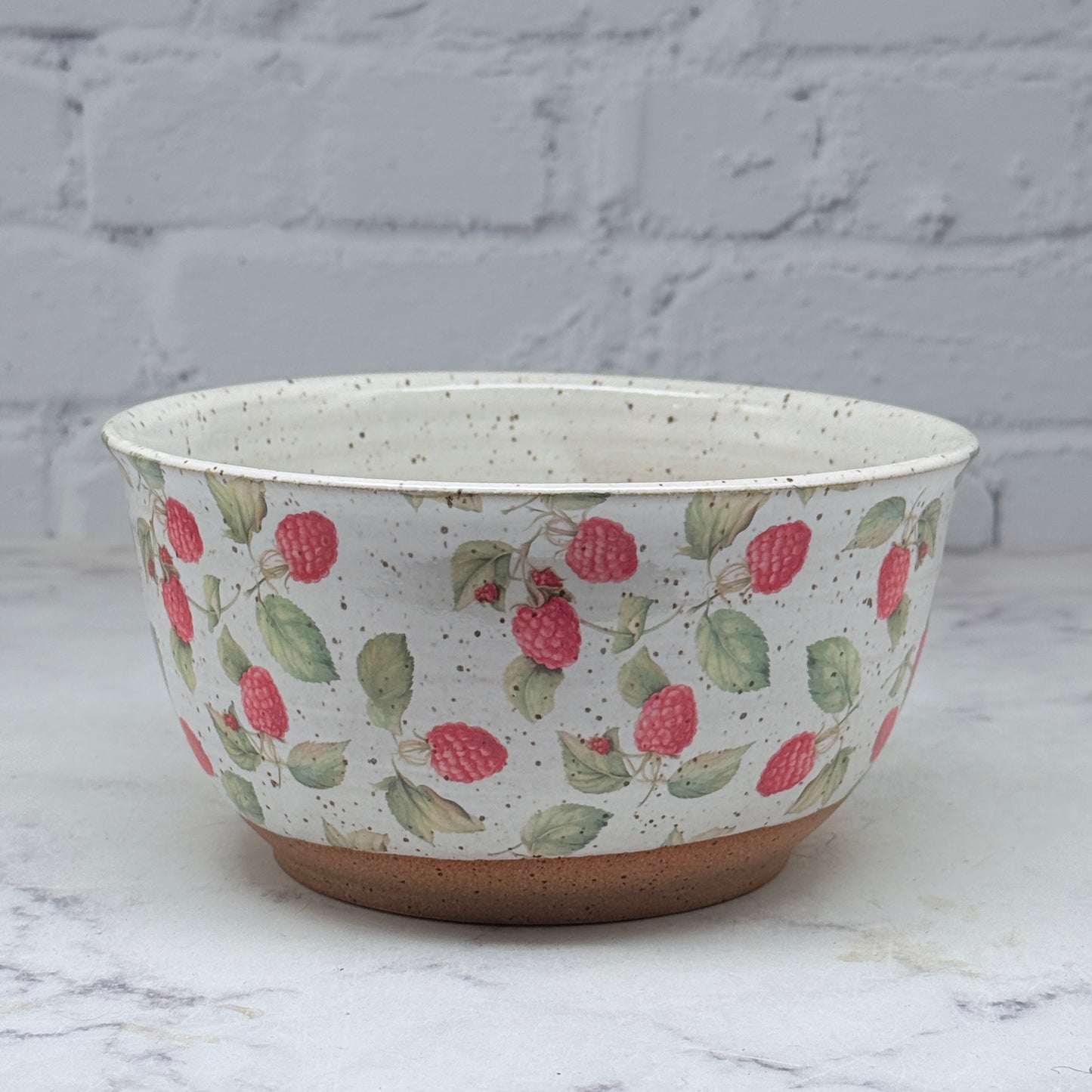 Raspberries Medium Bowl