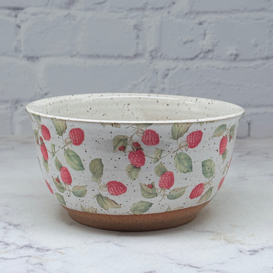 Raspberries Medium Bowl