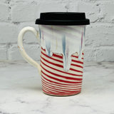 Creamy Peppermint Marbled Travel Mug 1