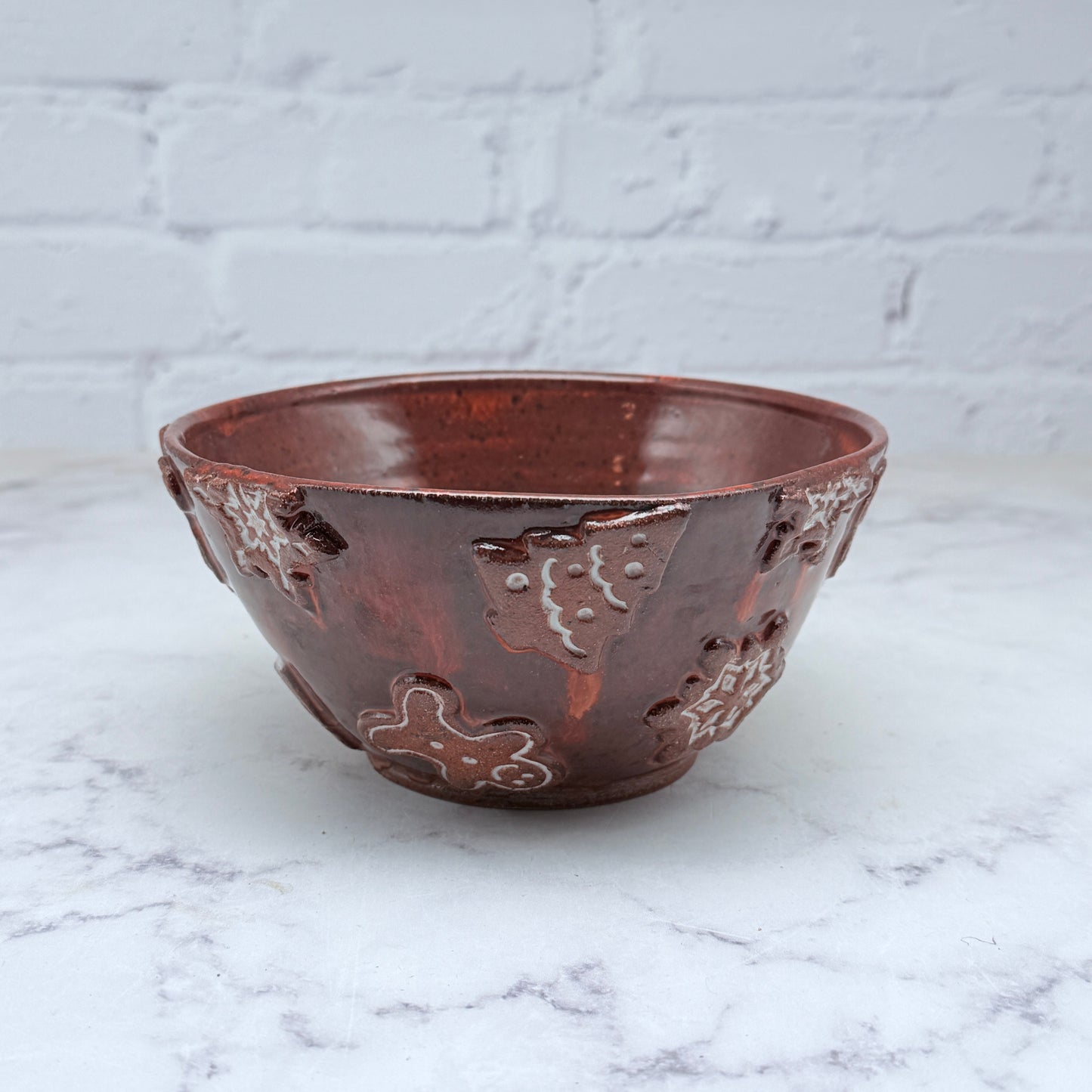 3-D Gingerbread Small Bowl 4