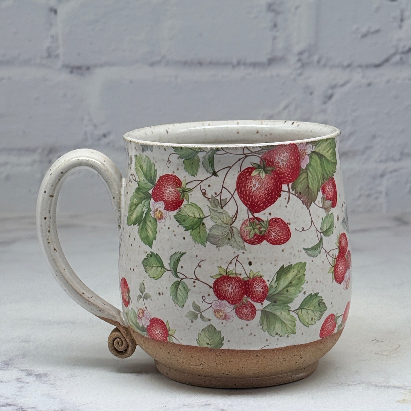 Strawberries Teacup 1