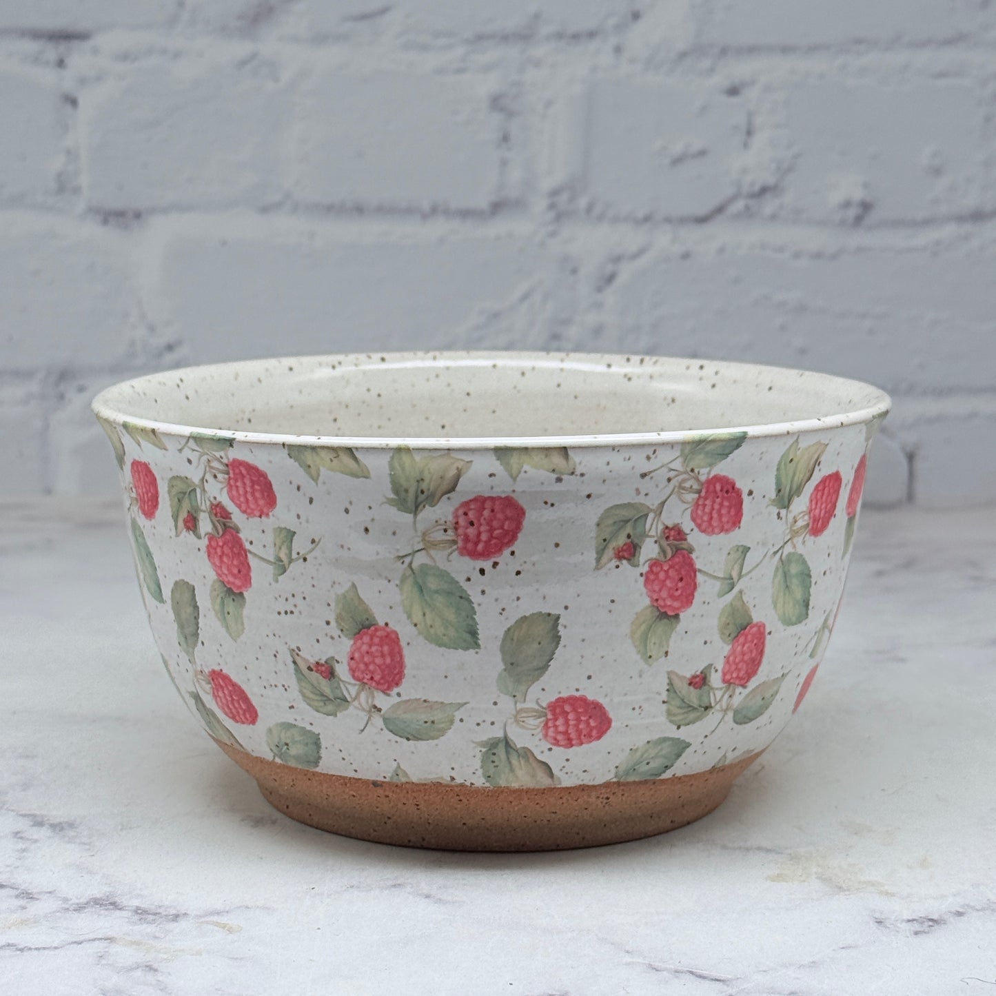 Raspberries Medium Bowl