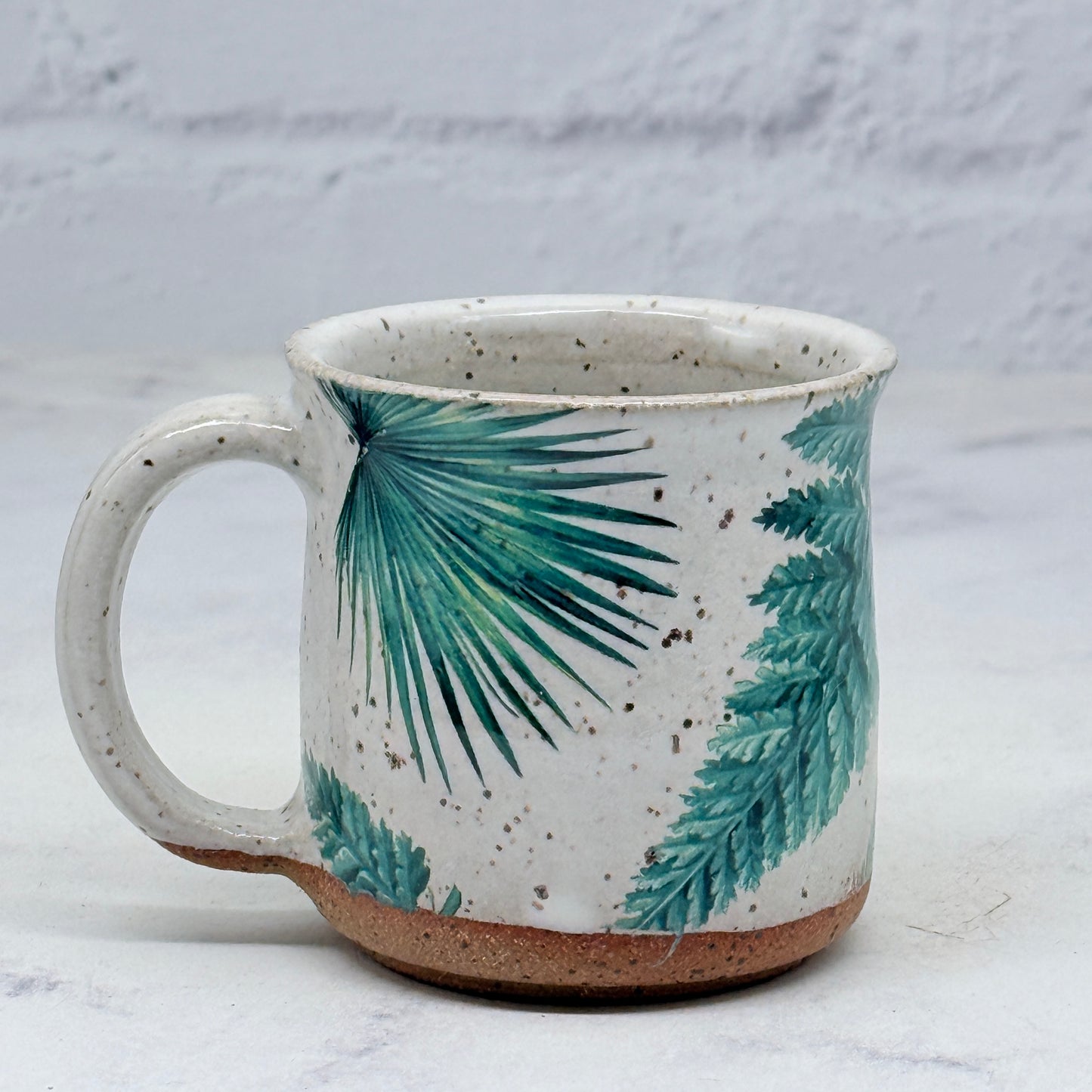 Tropical Leaves Espresso Mug