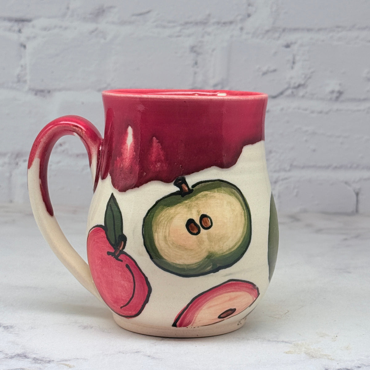 Apples Watercolor Mug 1