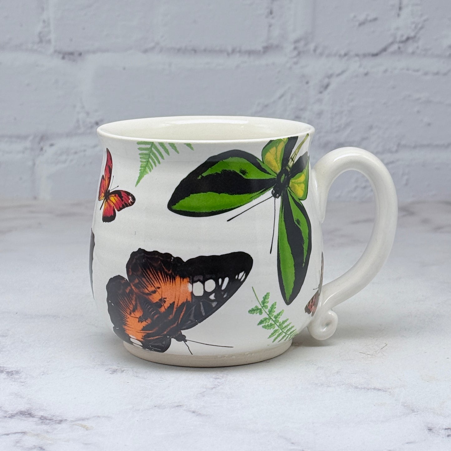 Butterflies Porcelain Mug 2
