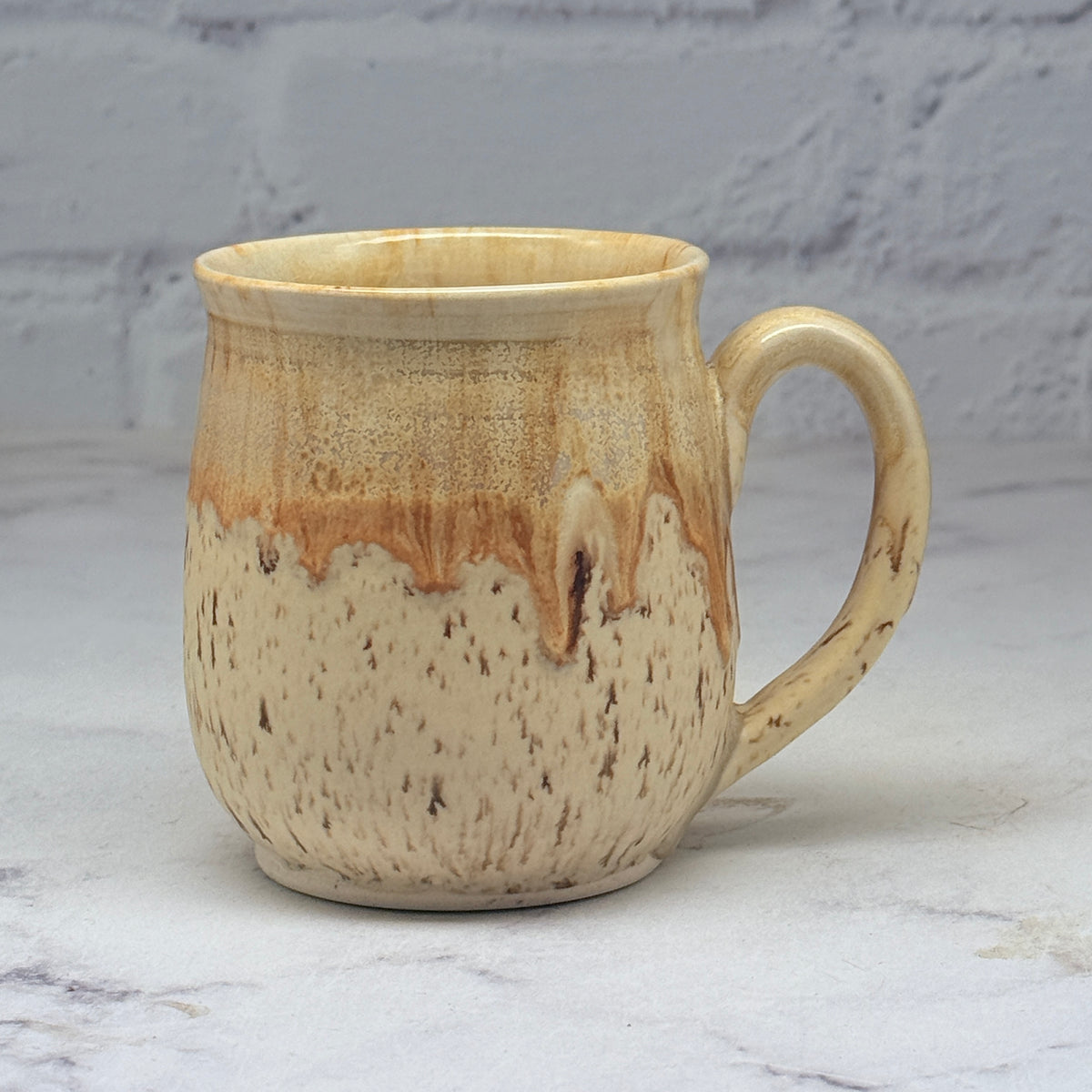 Sgraffito Mushrooms Teacup 2