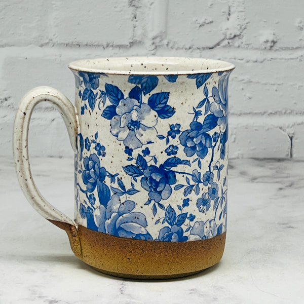 Blue Flowers Mug 1