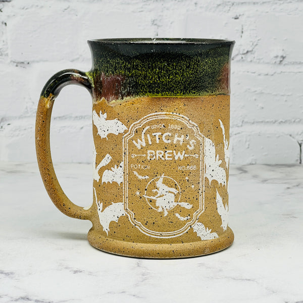 Black with Bats Tall Mug