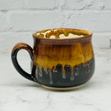 Brown and Black Cafe Mug 2