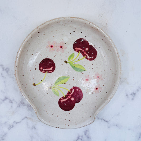 Cherries Spoon Rest