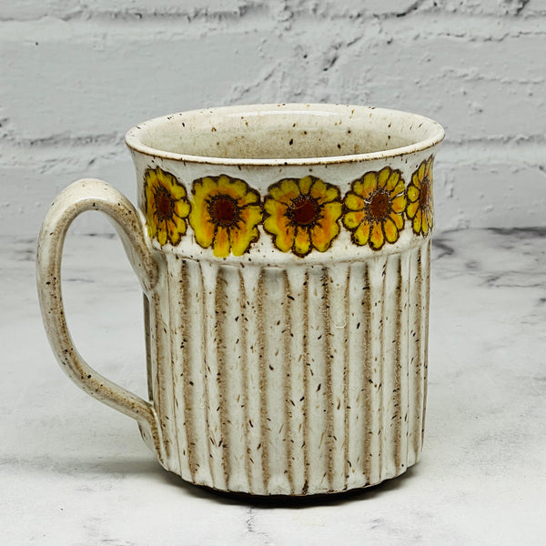 Carved Sunflowers Mug 2