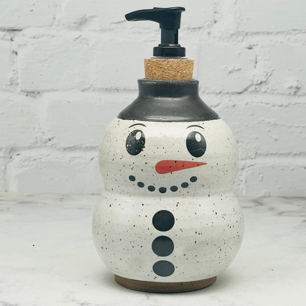 Snowman Soap Dispenser 2