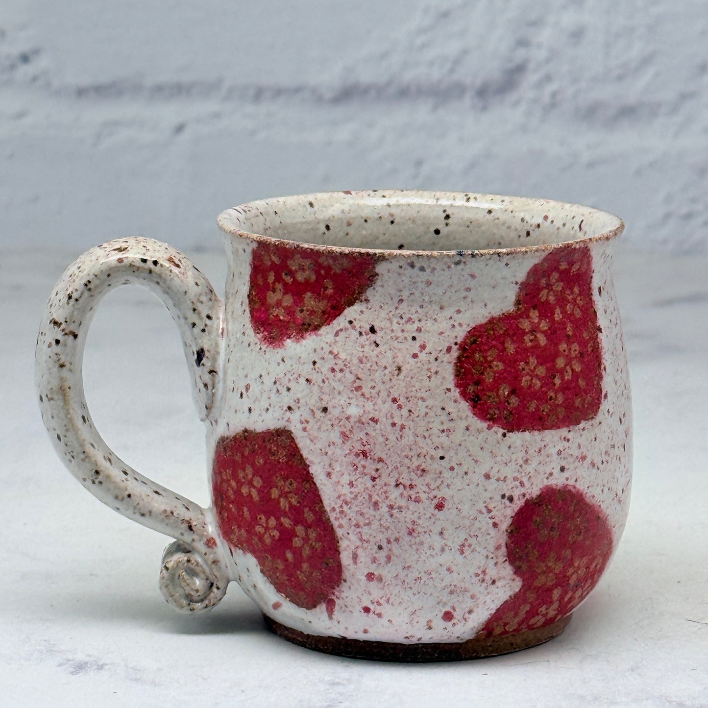 Red Hearts Espresso Mug 4