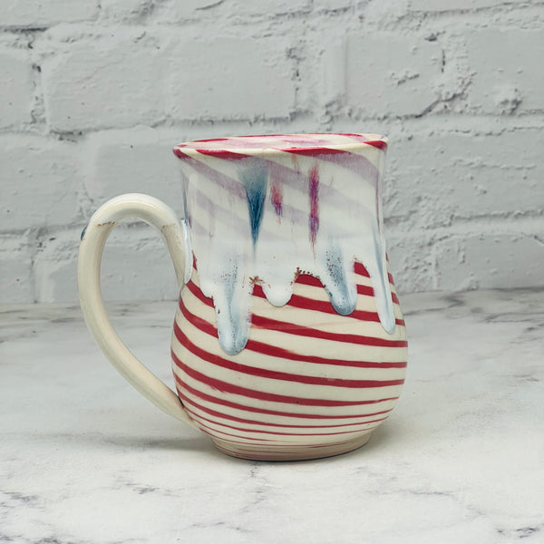 Creamy Peppermint Marbled Mug 2