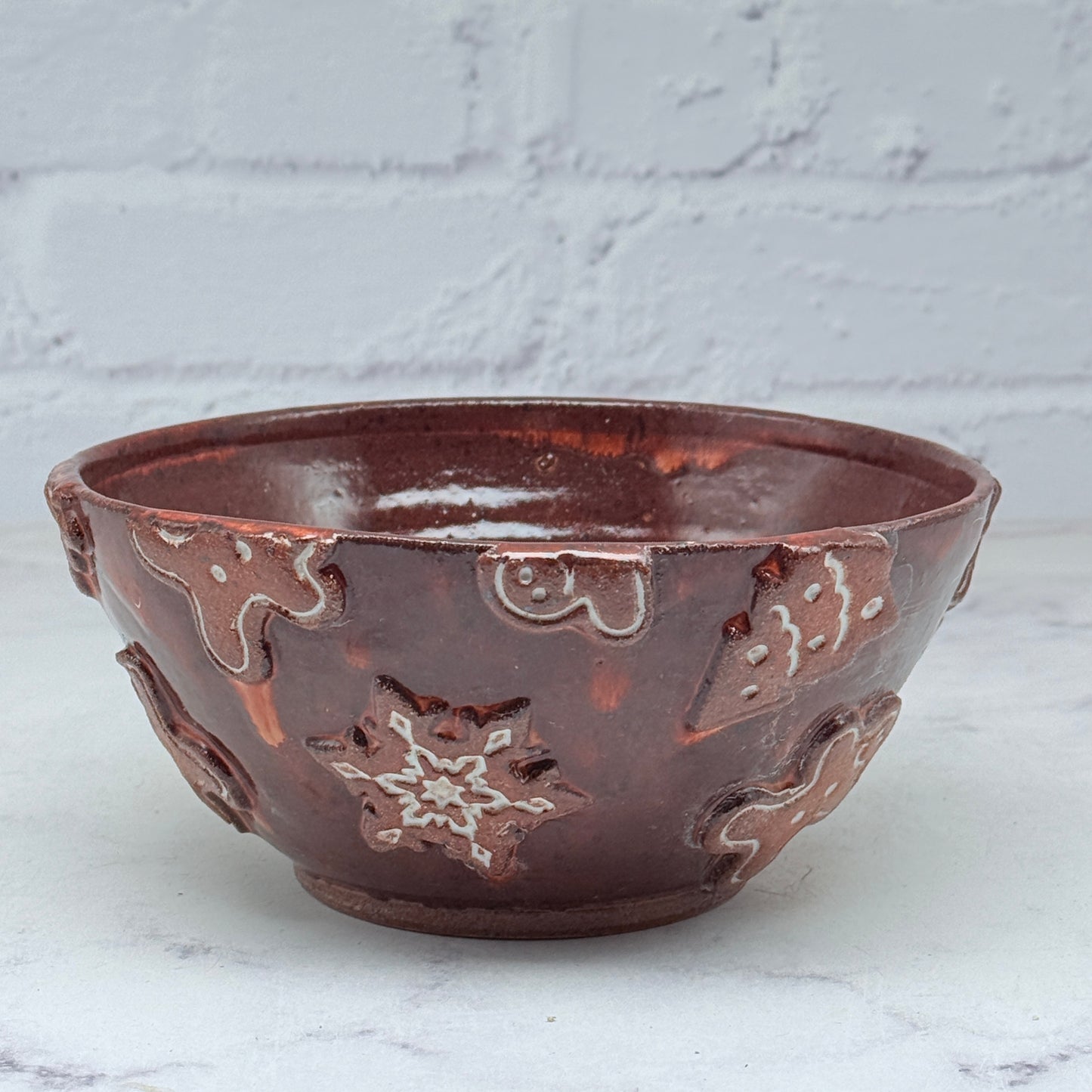 3-D Gingerbread Small Bowl 2