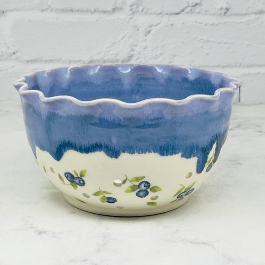 August Preorder Lavender with Blueberries Berry Bowl