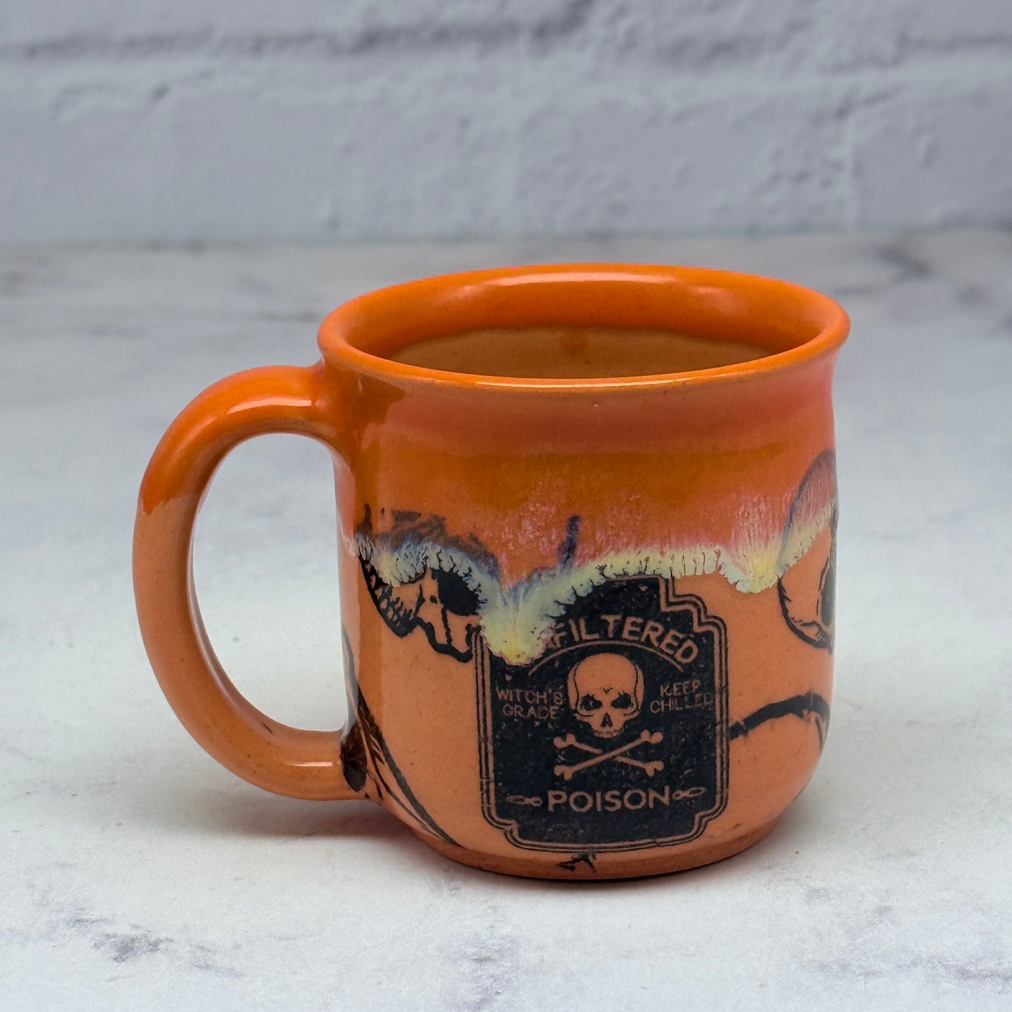Orange Halloween Espresso Mug 1