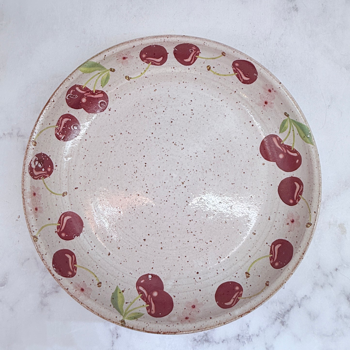 Cherries Low Bowl