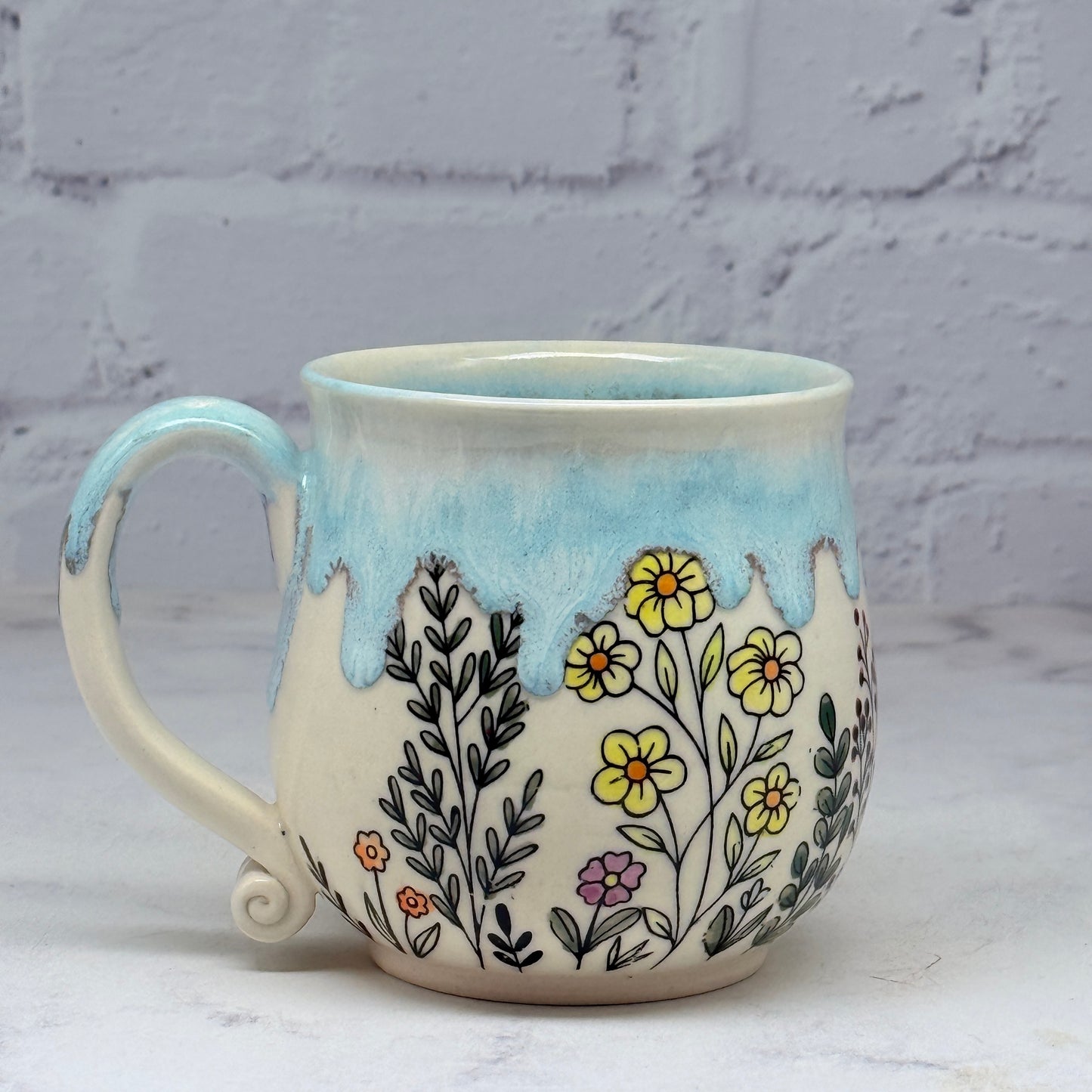 Blue with Wildflowers 1