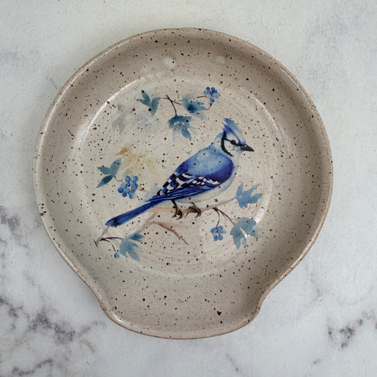 Blue Jay Spoon Rest