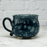 Speckled Black Cauldron Cafe Mug 1