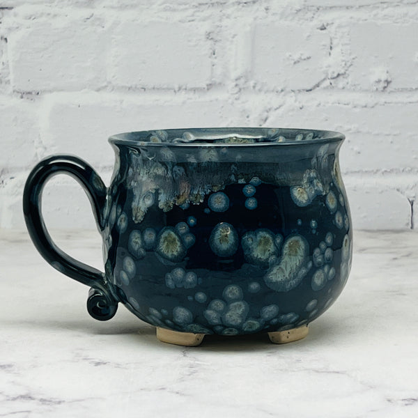 Speckled Black Cauldron Cafe Mug 1