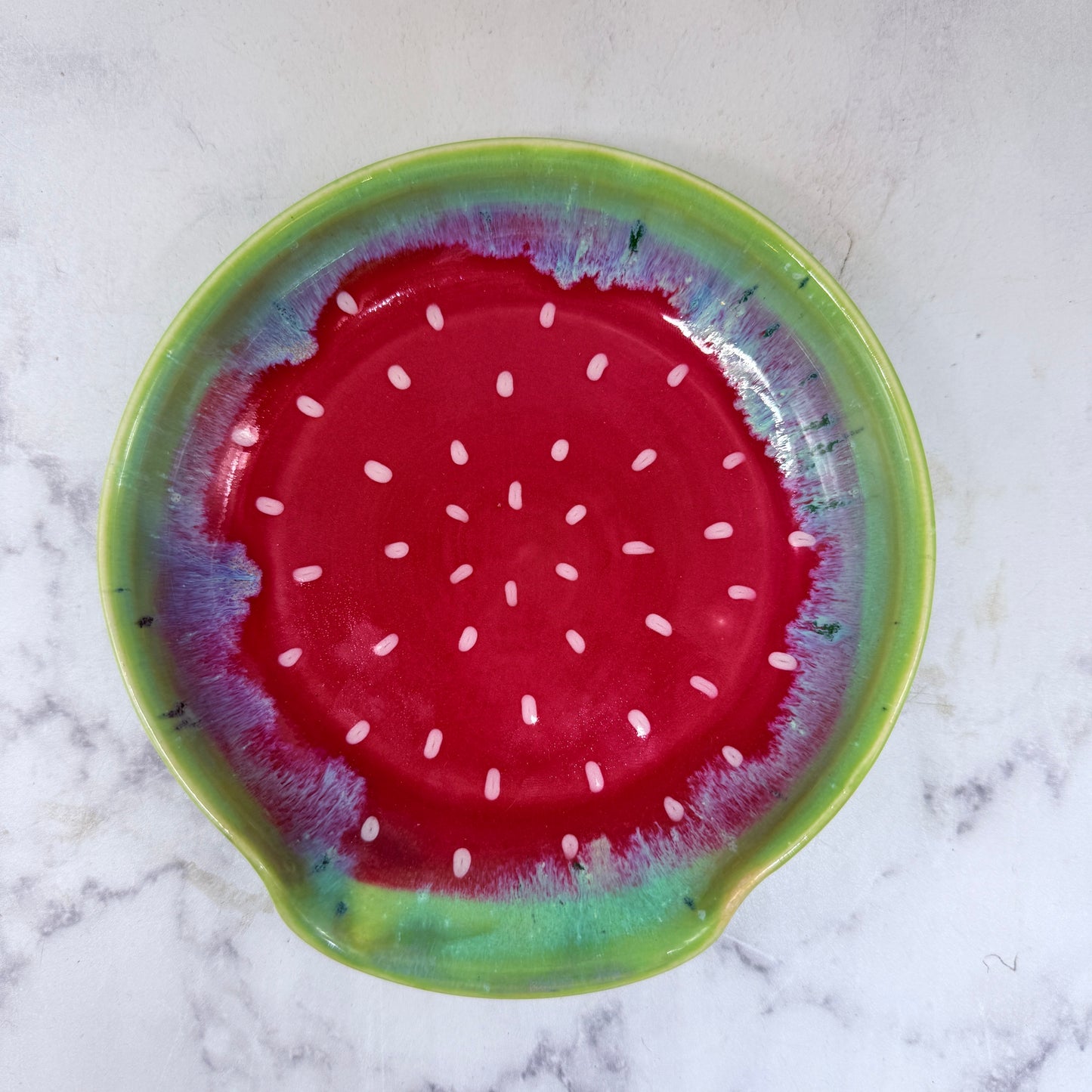 Strawberry Spoon Rest 2