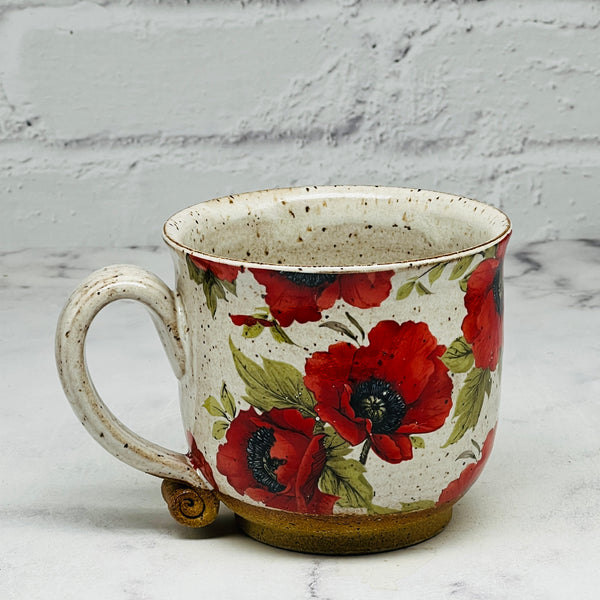 Red Poppies Teacup 2