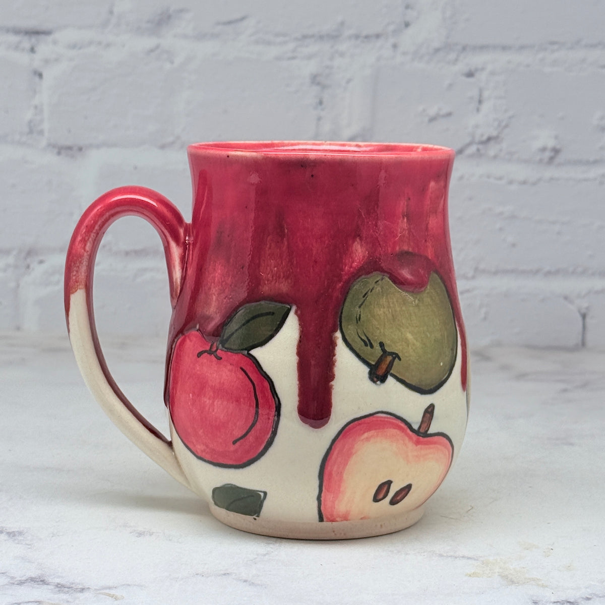 Apples Watercolor Mug 3