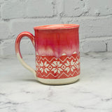 Red Fair Isle Design Mug 2