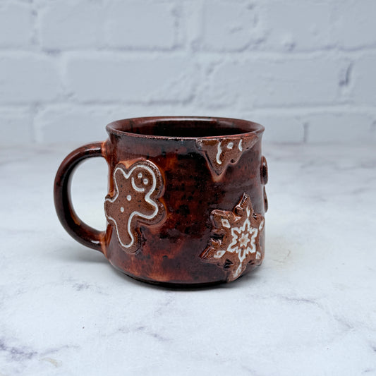 3-D Gingerbread Small Mug 4
