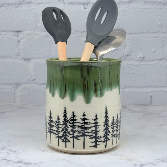 Green with Pines Container 3
