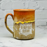 Orange with Spiderwebs Mug