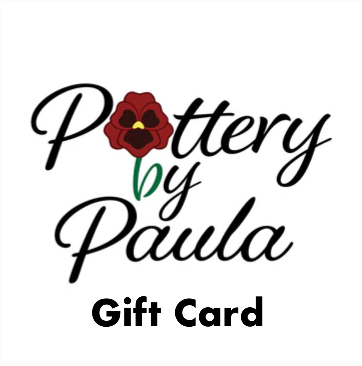 Pottery by Paula Gift Card