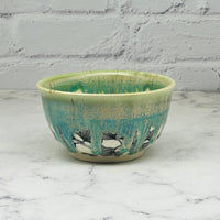 Green with Gingko Small Bowl