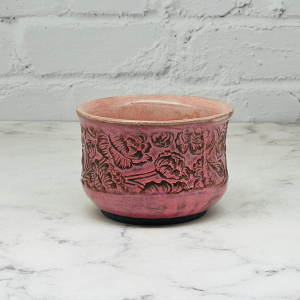 Pink Peonies Texture Small Bowl 3