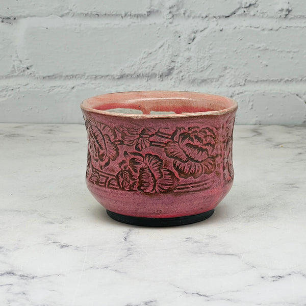 Pink Peonies Texture Small Bowl 1